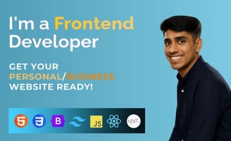 Fast and responsive reactjs website using tailwind CSS