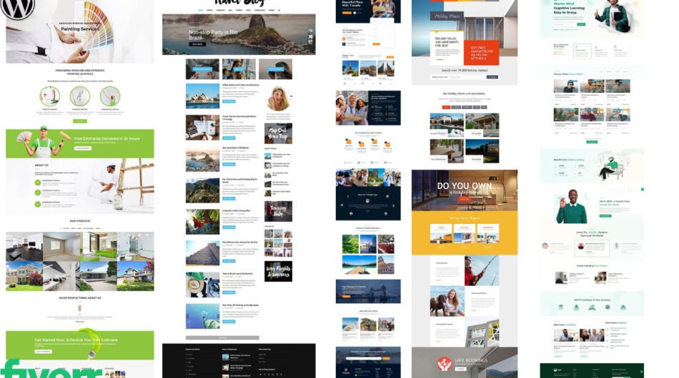All social media accounts and your business pages