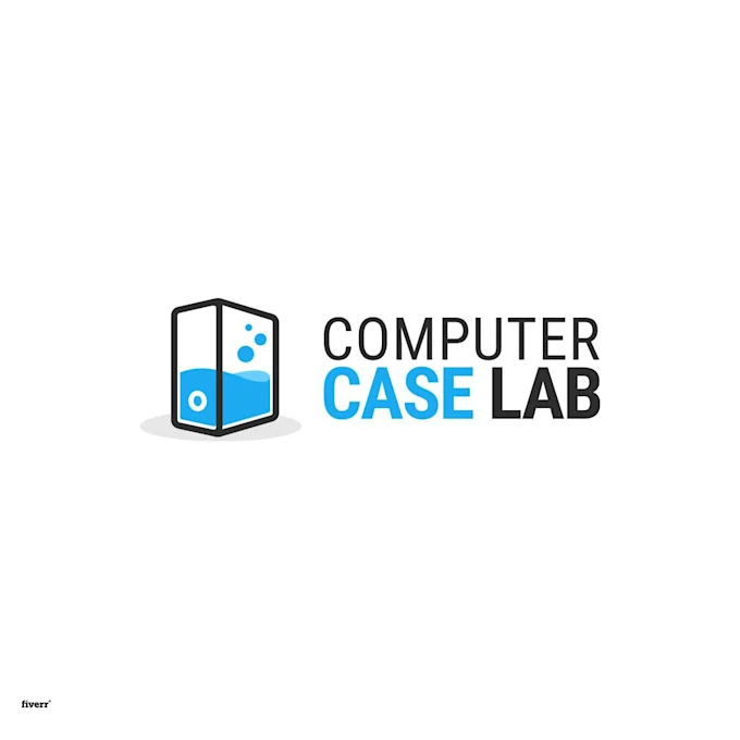 Technology computer cloud startup logo