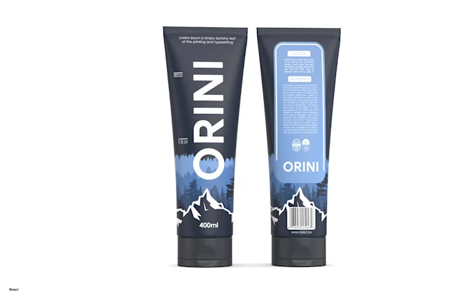 Product Label Packaging Design