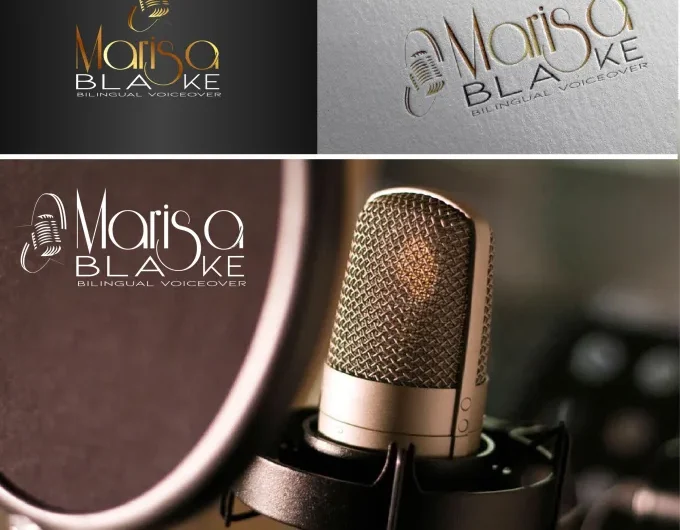 Modern voice actor logo design for your indursty