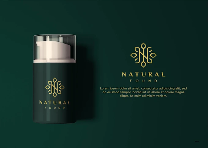 I will design  beauty skin care logo and product label design
