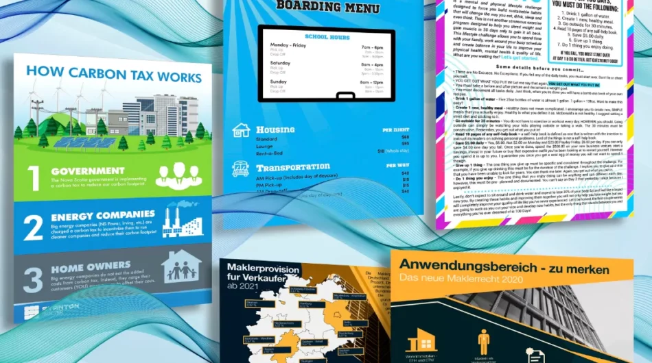 I will design a great brochure, flyer, poster, whitepaper, or a sell sheet