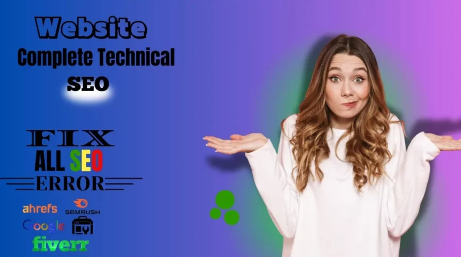 I will fix search console ahrefs semrush errors and technical SEO issues