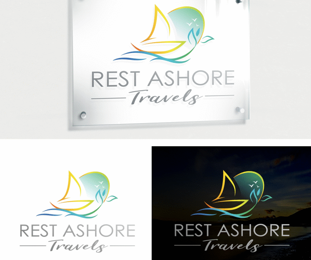 I will design travel agency tourism and vacation logo