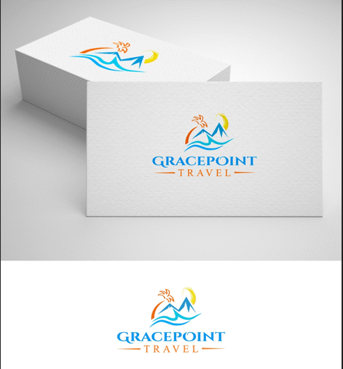 Travel agency tourism and vacation logo