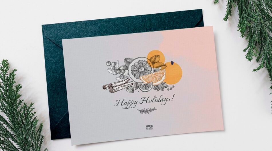 Amazing christmas, wedding, birthday invitation card design