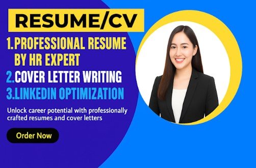 I will be resume designer and professional CV maker