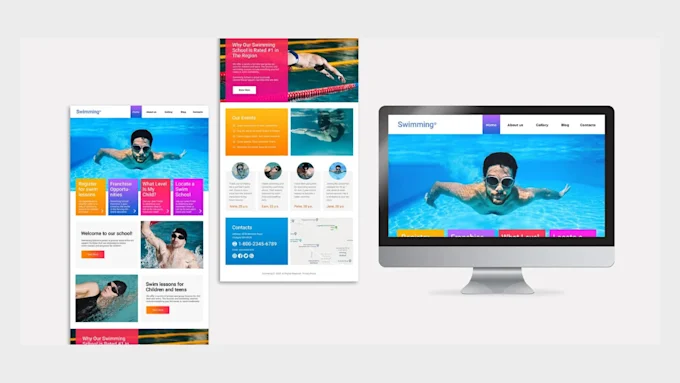 I will build professional wordpress website design or blog website