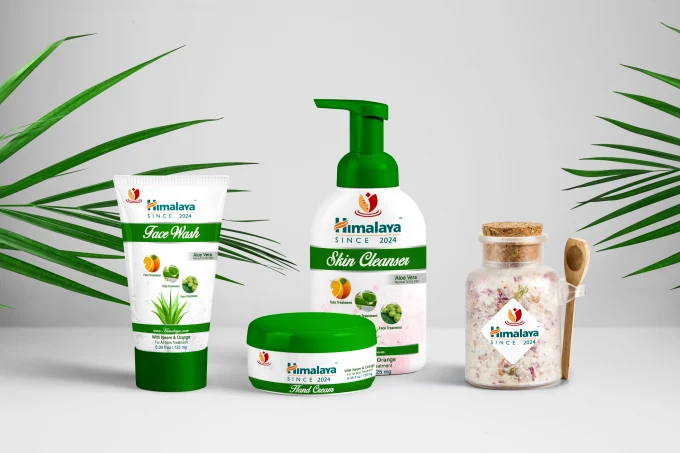 I will do cosmetic packaging and label design for any product
