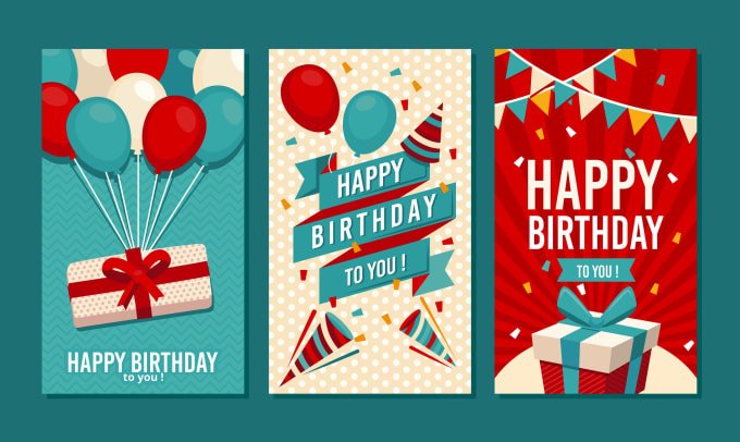 I will design your greeting card, invitation card and birthday card