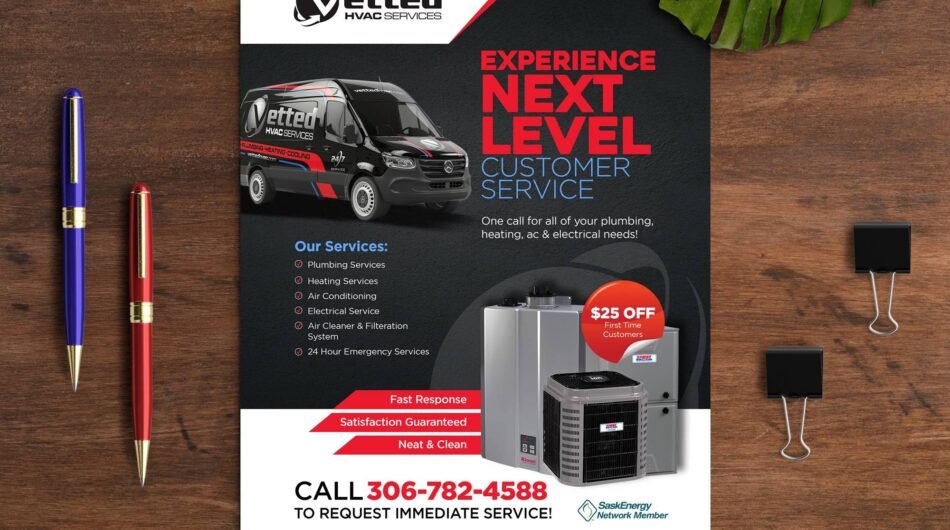 Print ready flyer, magazine ad for your business