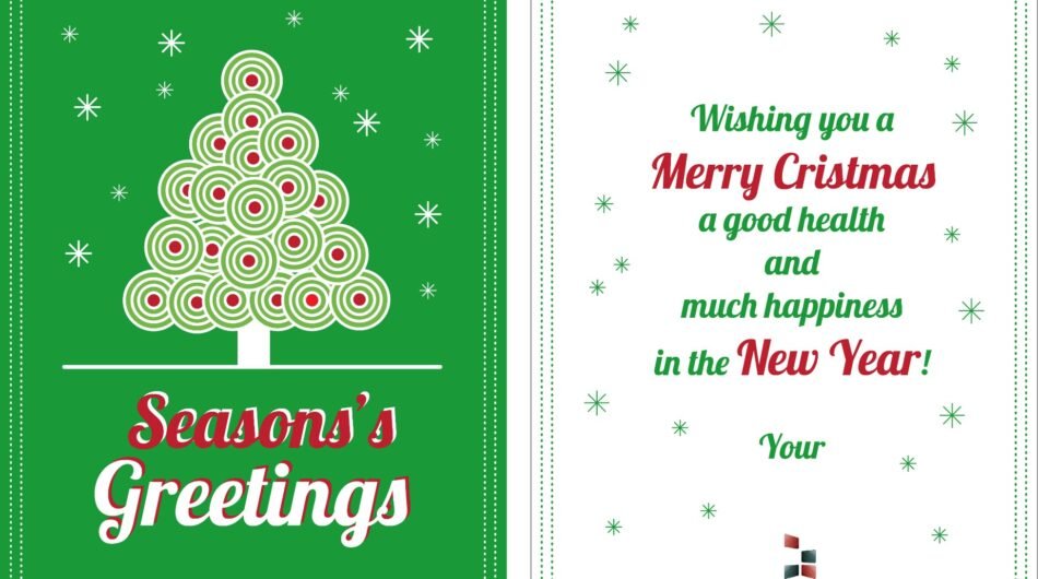 Amazing christmas, greeting or holiday card