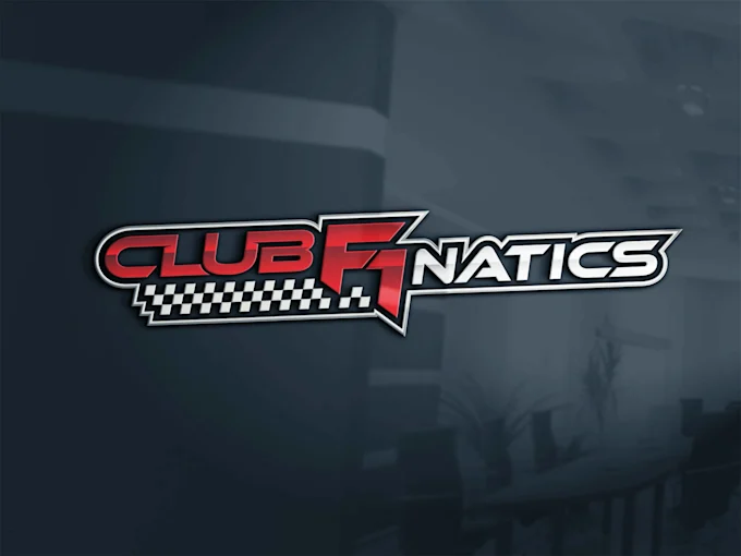 Professional car racing and motorsports logo
