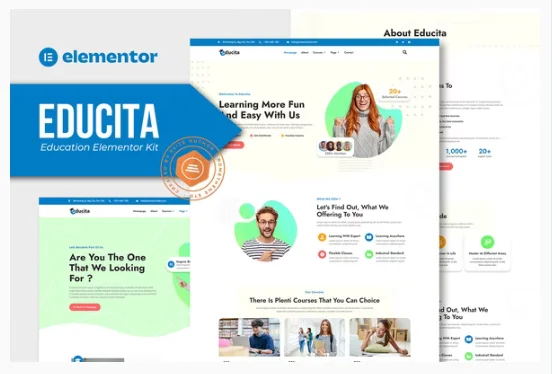 Educita – Education Elementor Template Kit