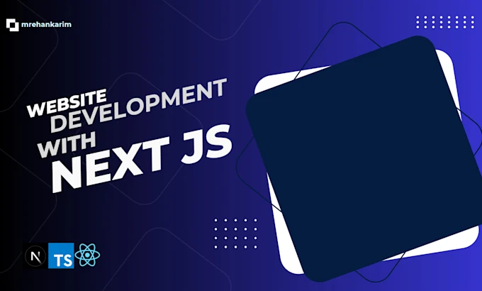 I will build react js next js website with tailwind css