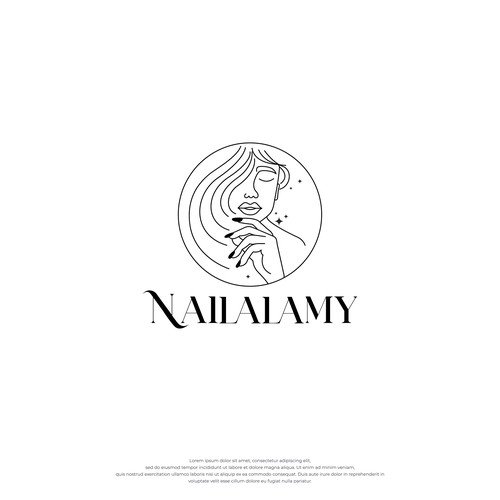 Cosmetic , hair salon, fashion, barber shop cover design and logo