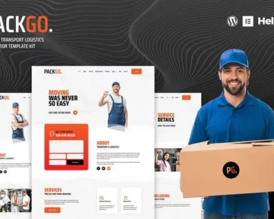 PackGo-Moving-Transport-Logistics-Elementor-Template-Kit