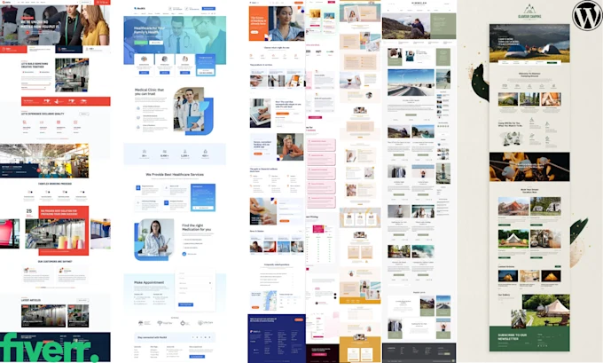 I will build wordpress website, business, website design or blog