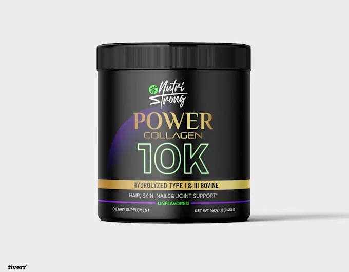 I will do professional supplement label design