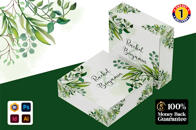 I will do product packaging box,mailer box, and subscription box