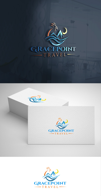 Create a travel agency tourism and vacation logo