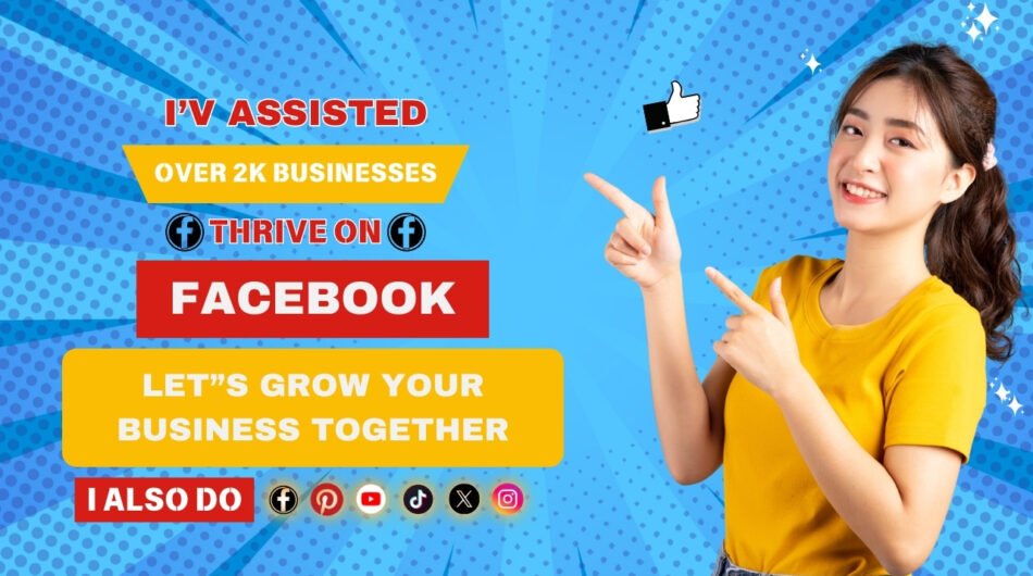Set up all social media accounts and your business pages