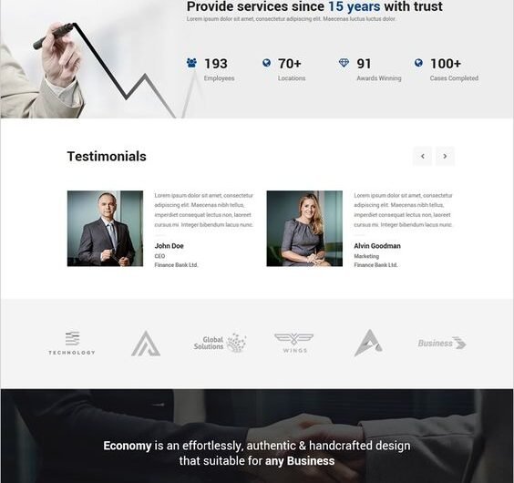 Responsive wordpress website design or blog redesign