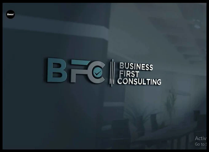 I will design modern finance marketing consulting business logo
