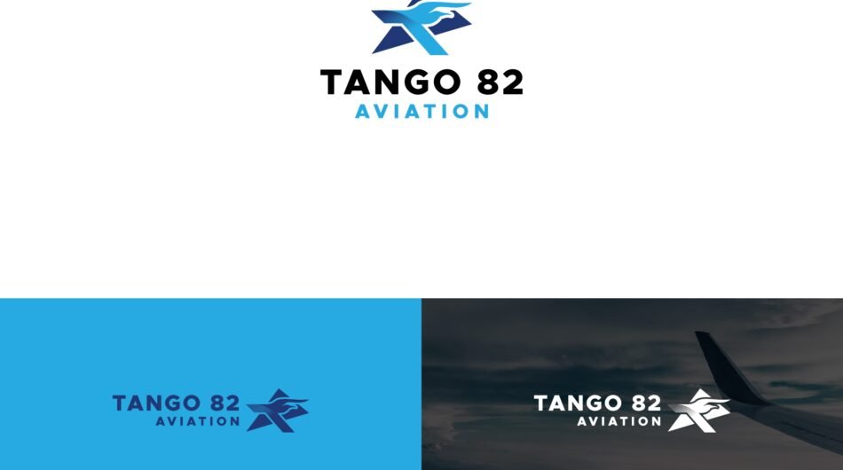 Luxury aviation logo with my creative thinking