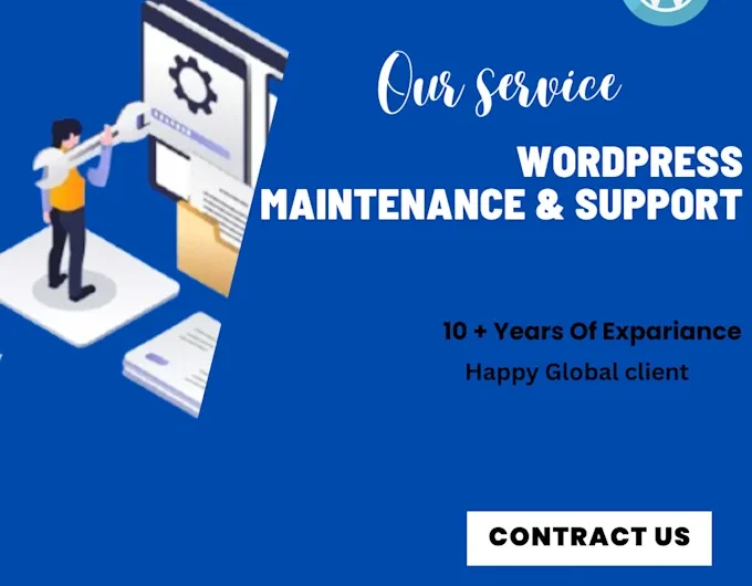 I will do monthly wordpress maintenance and support