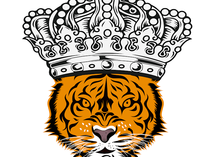 I will make tiger head logo design for your business