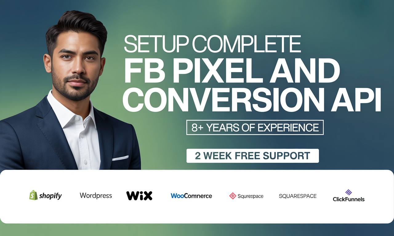 I will setup meta facebook pixel shopify, conversion API, catalog, ga4, fix pixel