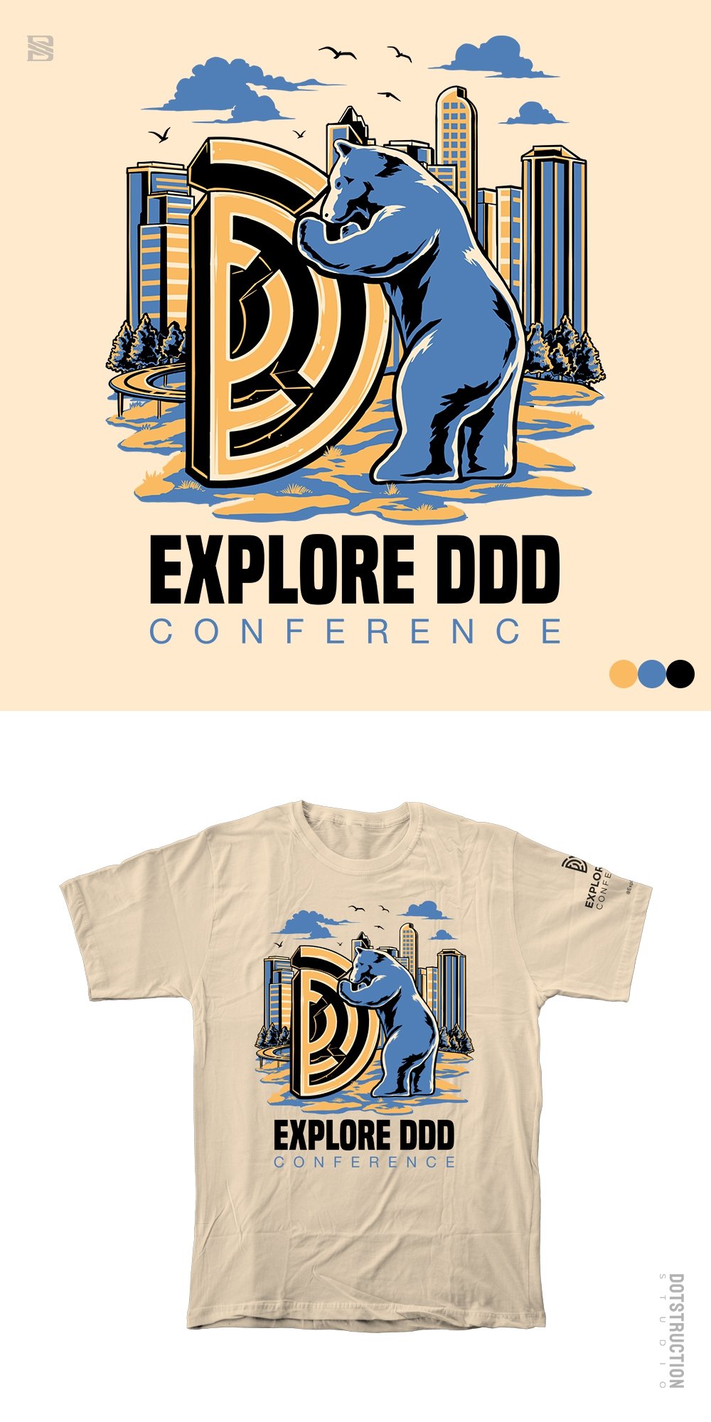 I will design wonderful business conference logo