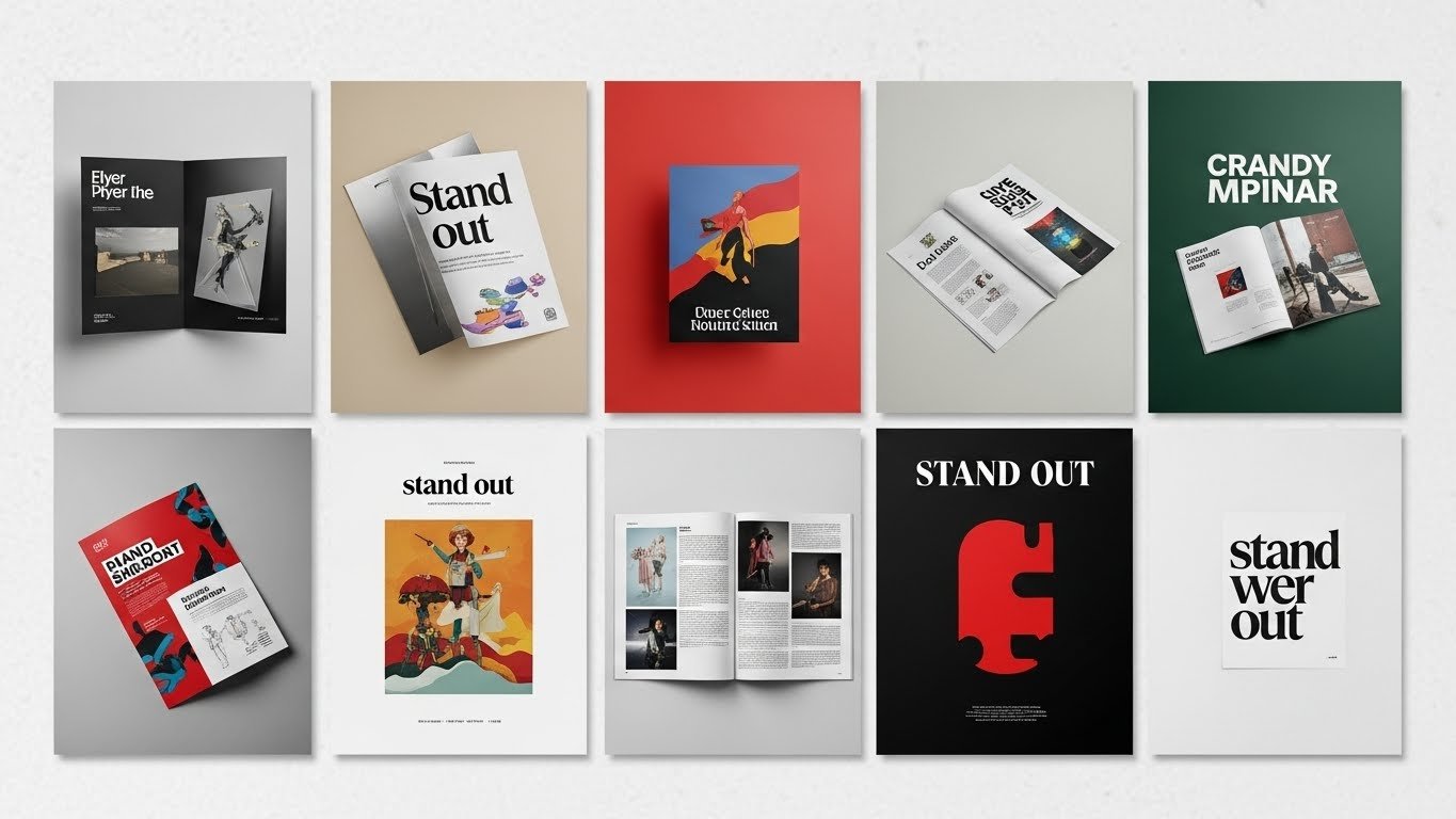 How to Create a Stylish Print Ready Flyer or Magazine Ad That Stands Out