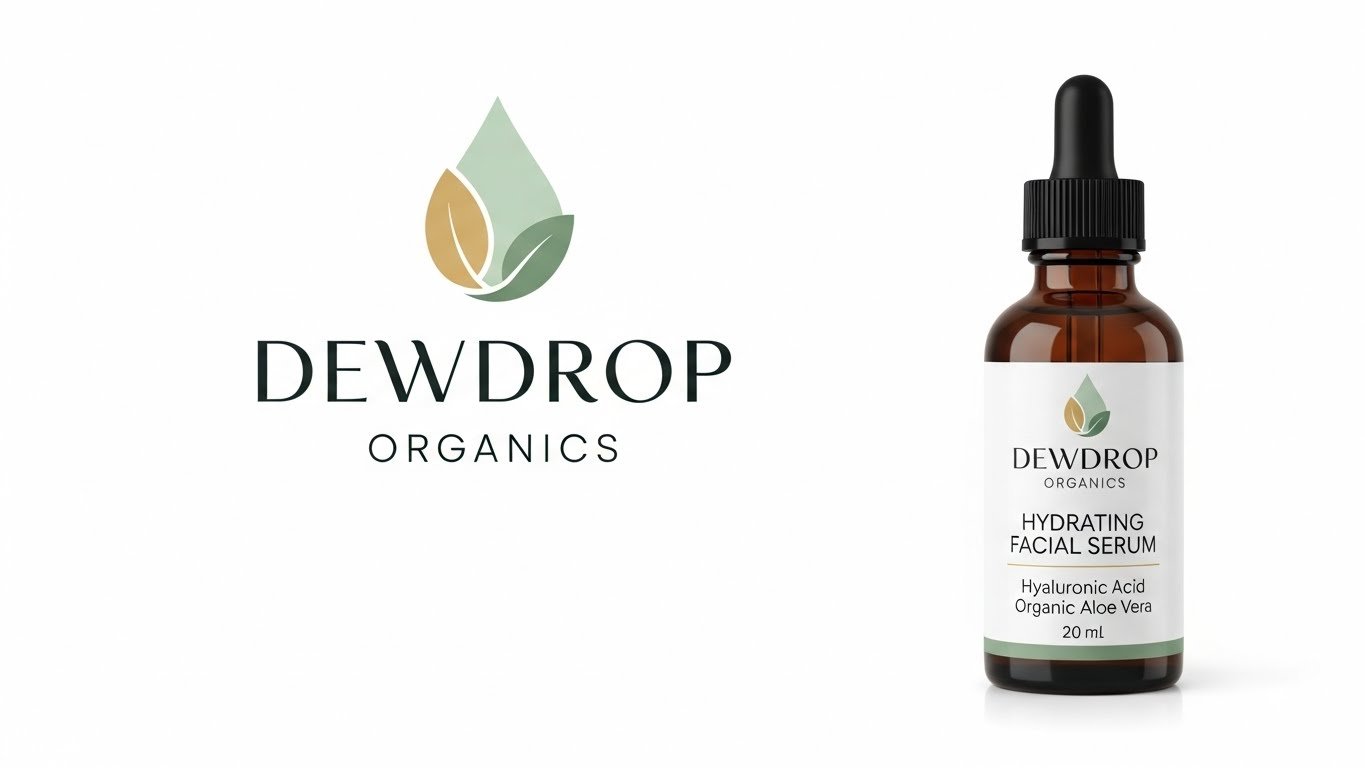 I Will Design Beauty Skin Care Logo and Product Label Design