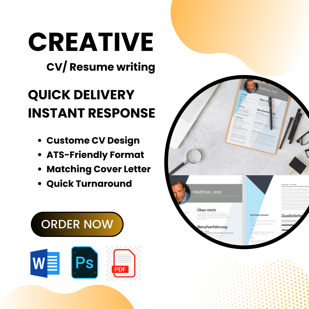 I will do art resume, CV and cover letter, executive resume writing