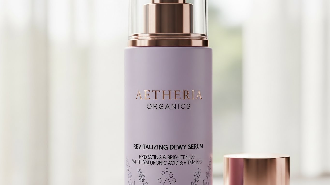 I will make cosmetic skincare product label and packaging design