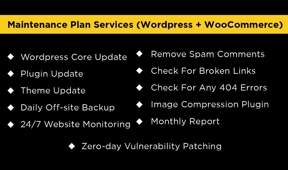 I will provide professional WordPress maintenance, support, and help