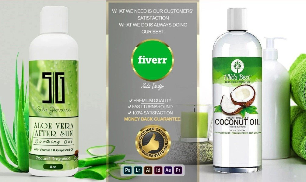 You will get organic product packaging or label design