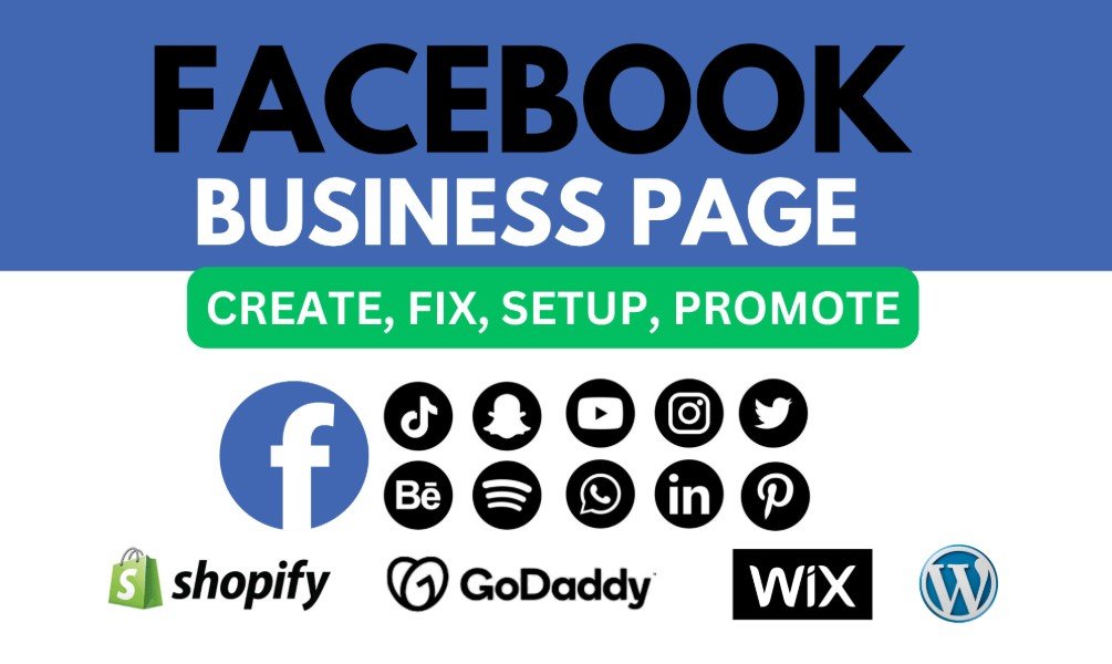 I will create and set up facebook business page, instagram, and all social media accounts