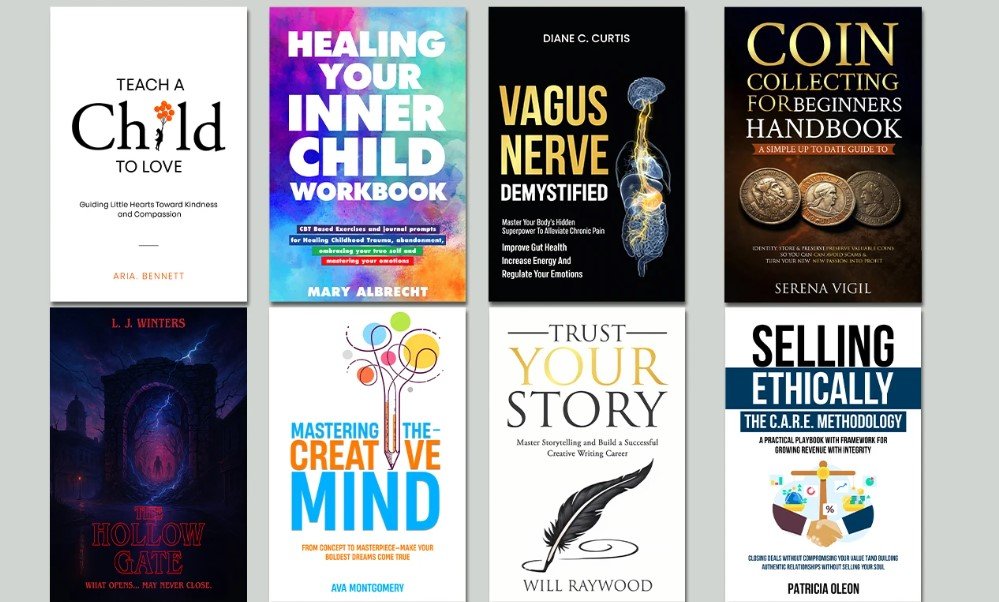 I will do non fiction book cover, kindle book cover, minimalist book cover design