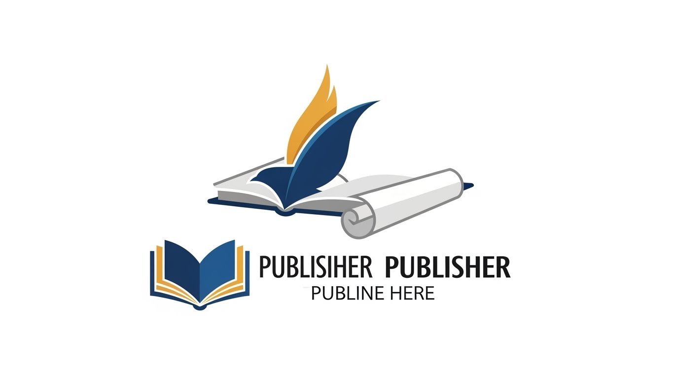 I will Unique & Creative Book Publisher Logo Design Professional Publishing Branding