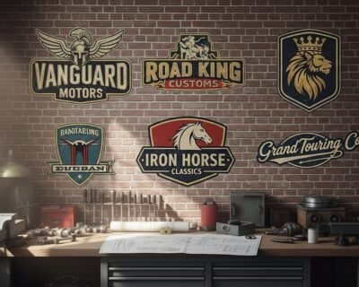 Vintage-Automotive-Car-Logo-Design-Custom-Classic-Car-Branding-11