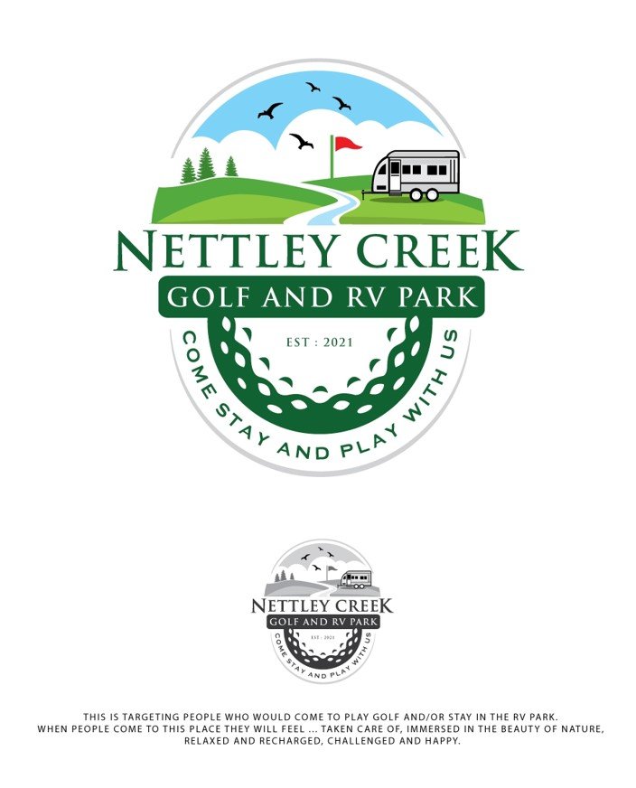 I will do minimalist design for sports clever golf logo