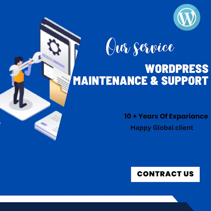 I will provide monthly WordPress maintenance and support