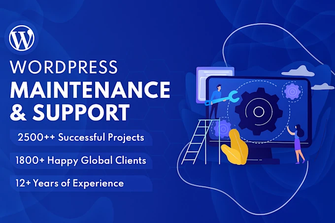 I will provide wordpress maintenance and support or help