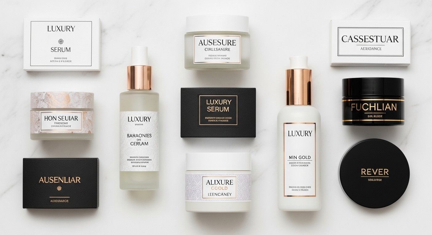 How To Create Luxury Skincare & Cosmetic Product Label Design