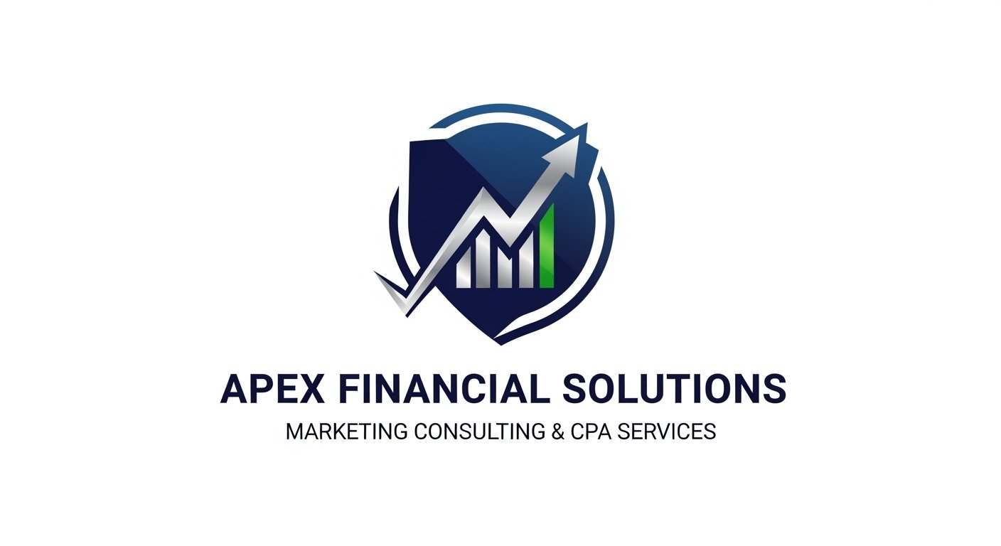 How to Create a Modern Finance, Marketing Consulting & CPA Logo Design | Branding Tips