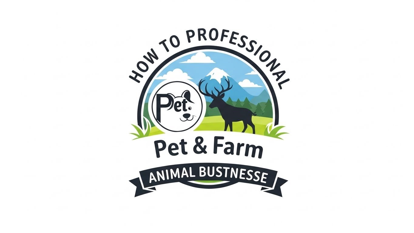 How To Create Professional Pet & Farm Logo Design for Animal Businesses
